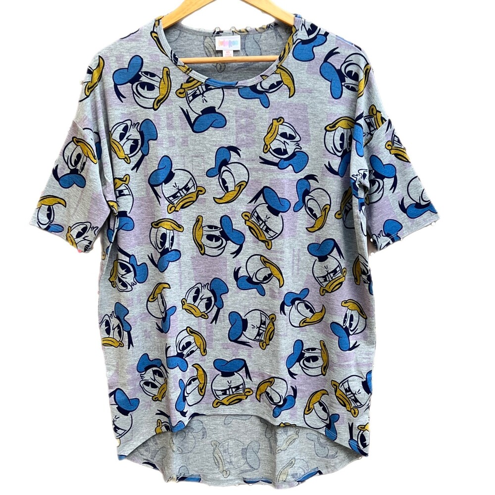 NWT XS DISNEY TUNIC TOP, LuLaRoe Irma - Donald Duck